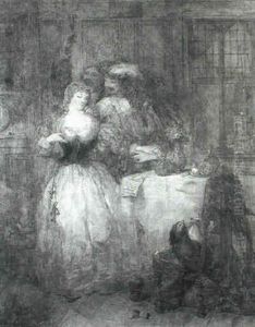 The Flirtation by John F. Pasmore