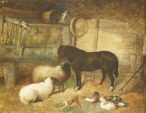 Feeding Time At The Stable Feeding Time At The Stable