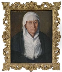 Bildnis Einer Alten Frau by Bartolomeo Passarotti