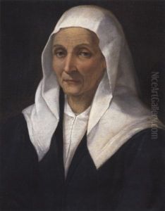 Ritratto Di Vecchia by Bartolomeo Passarotti