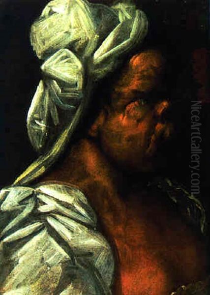 Grotesque Head Of A Woman - view 1