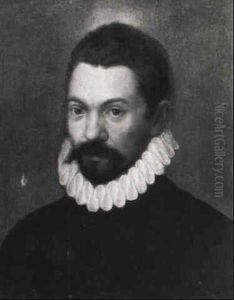 Portrait Of A Man, Bust Length, In A Ruff by Bartolomeo Passarotti