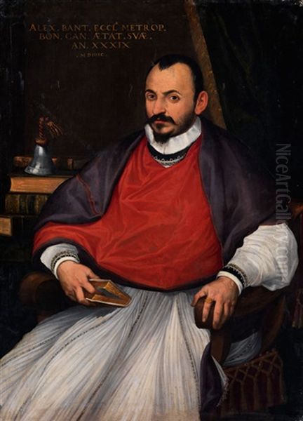 Portrat Des Kardinals Alessandro Banti - view 1