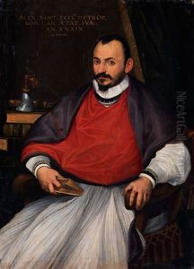 Portrat Des Kardinals Alessandro Banti