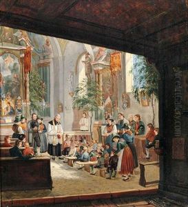 Die Sonntagsschule - Kinderbelehrung Durch Den Herrn Pfarrer by Ludwig Von Passauer