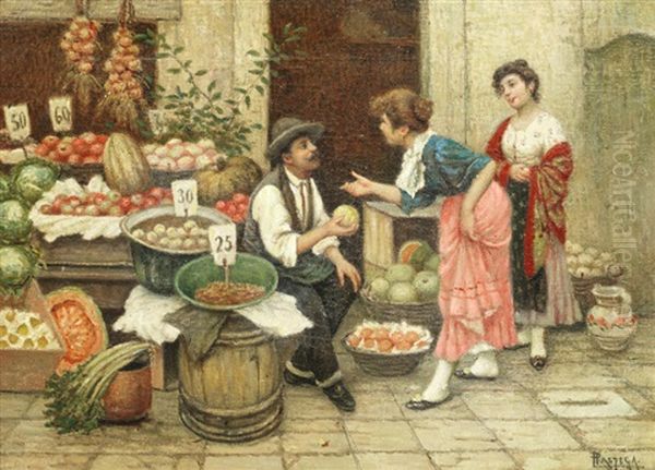 The Fruit Seller - view 1