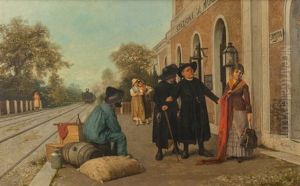 Incident At The Station by Luigi Pastega