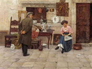 Die Kunstliebhaber by Luigi Pastega