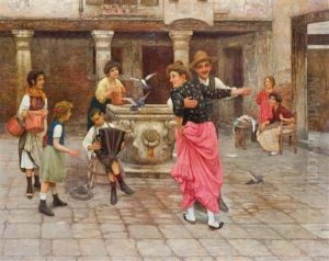 Tanz Am Brunnen by Luigi Pastega