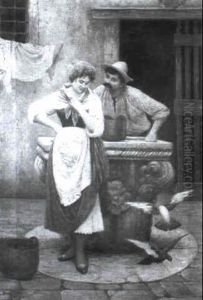 Scene D'interiuer by Luigi Pastega