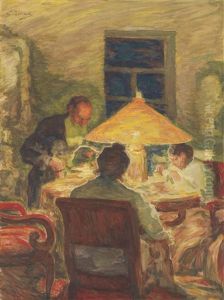 Leo Tolstoy With His Family by Leonid Ossipovich Pasternak