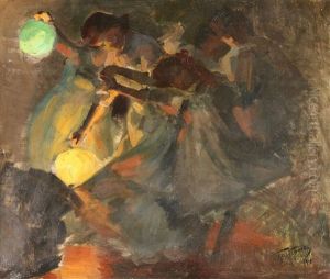 Night Dance by Leonid Ossipovich Pasternak