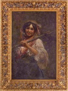 Back From The Grape Harvest by Luca Pastiglione