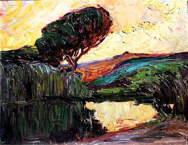 La Mare Au Grand Pin (2 Works) - view 1
