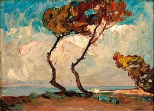 Soiree A L'ile Sainte Marguerite, Cannes by Louis Pastour
