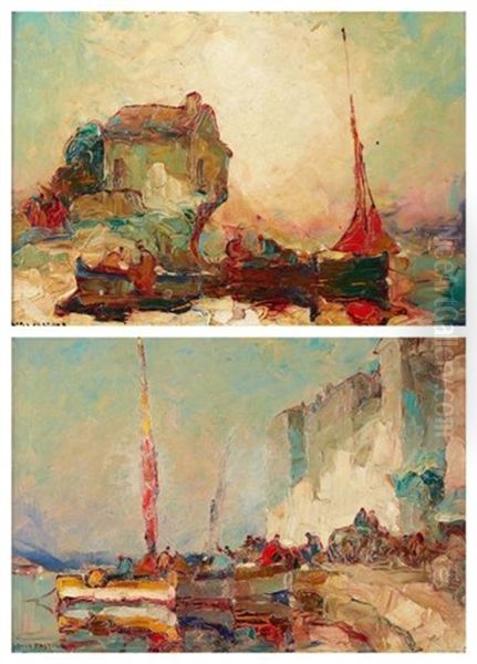 La Maison Des Pecheurs, Les Pecheurs (2 Works) - view 1