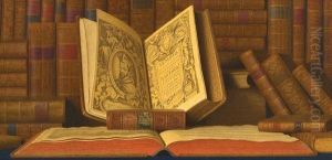 In Books Lies The Soul Of The Whole Past Time by Louis Block