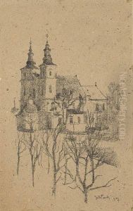 Kosciol Sw. Floriana W Krakowie by Wlodzimierz Blocki