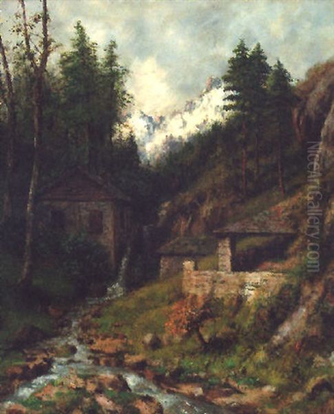 An Alpine River Landscape - view 1
