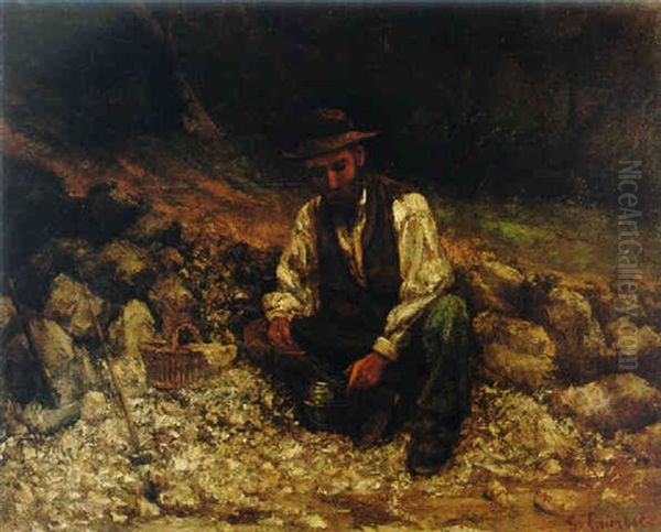 The Stone-breaker's Repast - view 1