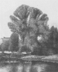On A River By A Village On A River By A Village
