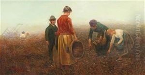 The Potato Harvest by Laszlo Pataky