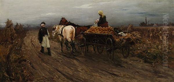 Heimkehr Von Der Maisernte - view 1