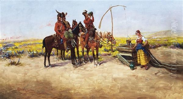 By The Well (rakoczy"s Warriors) - view 1