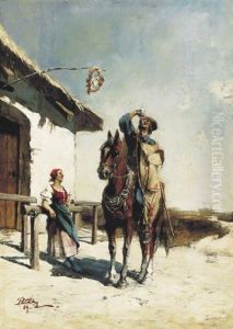 Lovas (horseman) by Laszlo Pataky