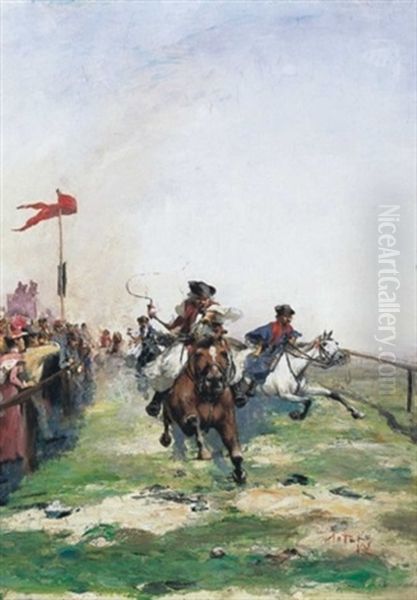 Loverseny (horse Derby) - view 1