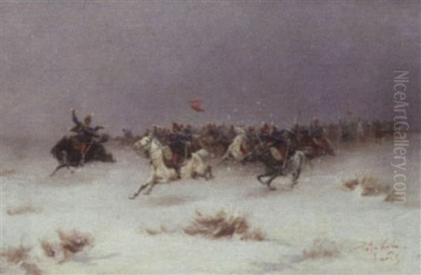 Cavalry Charge - view 1