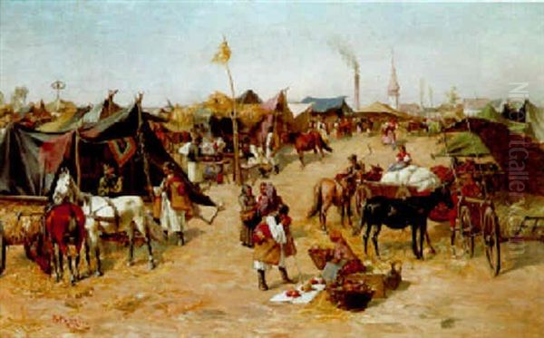 Bauernmarkt In Ungarn - view 1