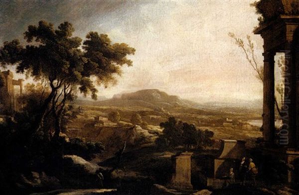 Paesaggio Con Rovine Romane - view 1