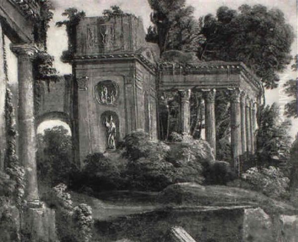 Paysage De Ruines Antiques - view 1