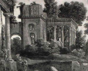 Paysage De Ruines Antiques Paysage De Ruines Antiques