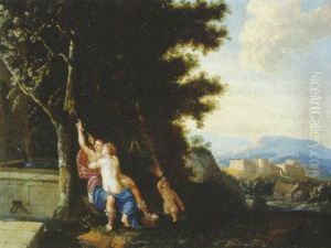 Angelica And Medoro by Pierre Antoine Patel