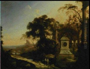 Paysage Aux Edifices Antiques Paysage Aux Edifices Antiques