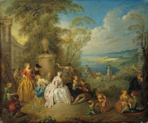 Fete Galante by Jean-Baptiste Pater