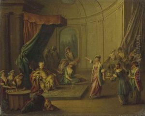 Le Sultan Au Harem by Jean-Baptiste Pater