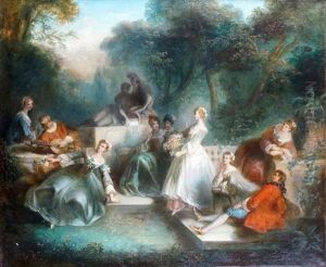 Assemblee Galante by Jean-Baptiste Pater
