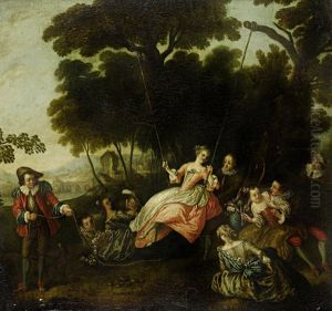 A Fete Champetre by Jean-Baptiste Pater