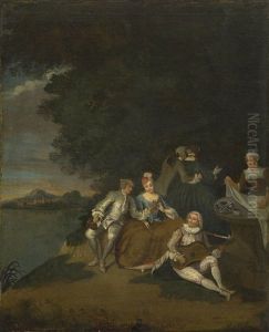 Landliches Fest by Jean-Baptiste Pater