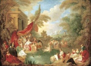 Les Baigneuses by Jean-Baptiste Pater