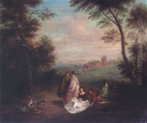 A Fete Champetre by Jean-Baptiste Pater