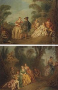 La Balancoire by Jean-Baptiste Pater