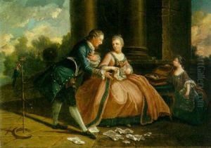 Destroying The Love Letters by Jean-Baptiste Pater