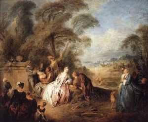Fete Champetre by Jean-Baptiste Pater