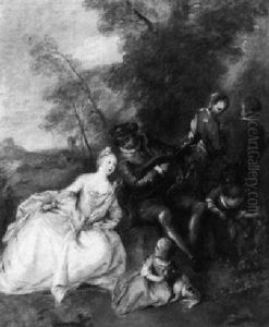 A Fete Champetre by Jean-Baptiste Pater
