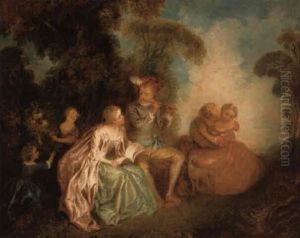 A Fete Champetre by Jean-Baptiste Pater