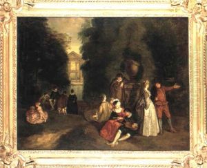 Die Perspektive by Jean-Baptiste Pater